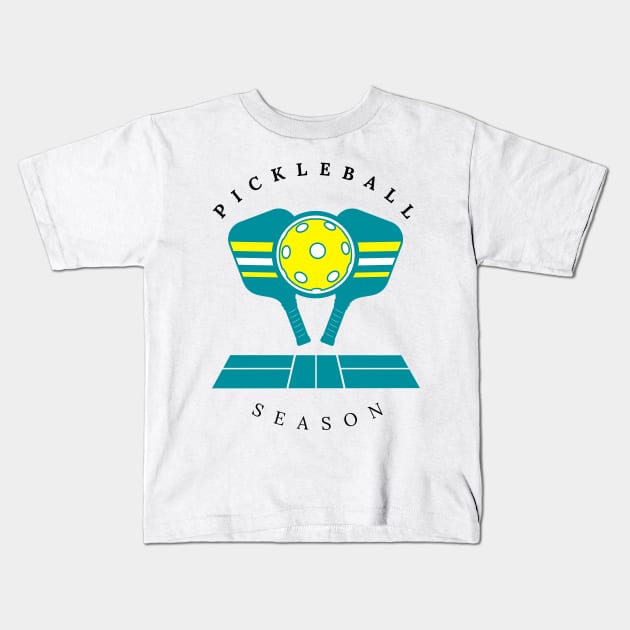 Pickleball 44 Kids T-Shirt by TheSeason